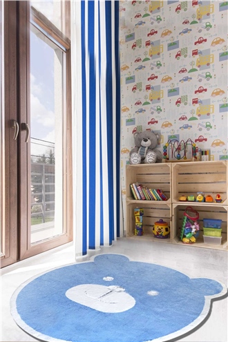 HCW Kids Carpet - Bonny Blue 150x150 cm