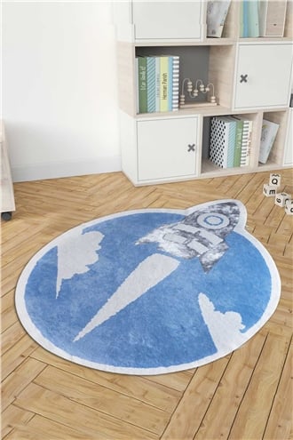 HCW Kids Carpet - Sky Blue 160x160 cm